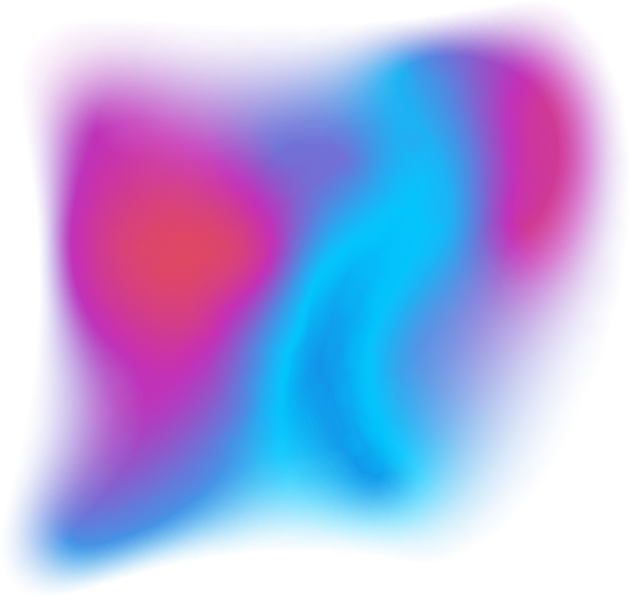 Gradient Blur Orange Purple Blue Green