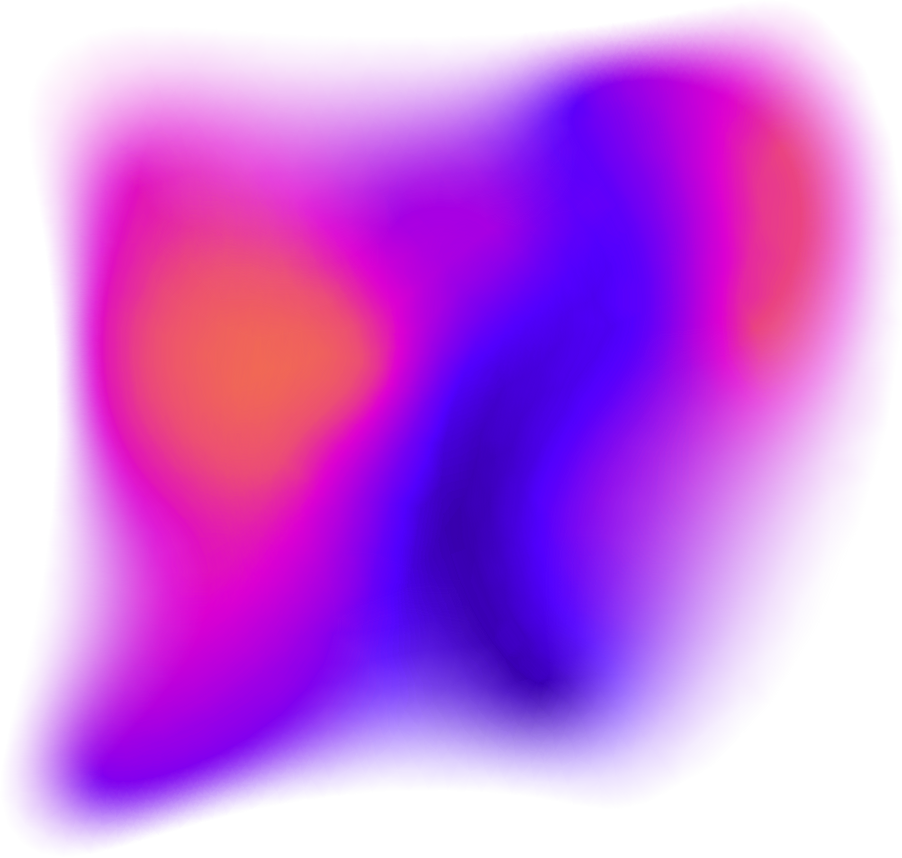 Gradient Blur Orange Purple Blue Green
